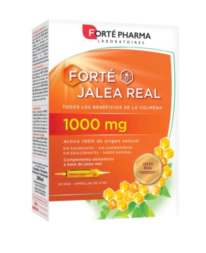 Forte Jalea Real 1000mg 20 Ampollas Revitalizante Jalea Real Ofertas