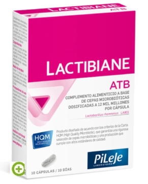 Pileje Lactibiane ATB Protect10 Capsulas Probiotico Prevencion