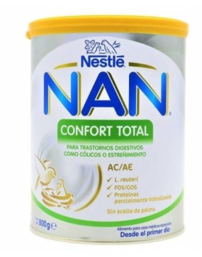 NAN Nestlé Optipro 1 Leche de inicio en Polvo para Bebés (desde el Primer  Día), 3 latas x 800 g : : Alimentación y bebidas