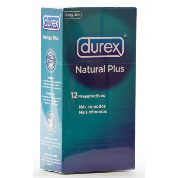 Durex Natural Plus Preservativos 12 Unidades Comprar Y Ofertas Preservativos 2694